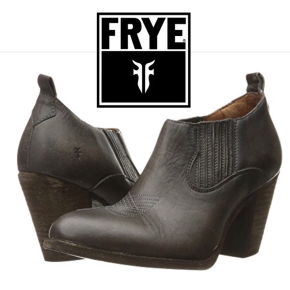 Frye Shoes - Frye distressed leather cowgirl booties 🎈